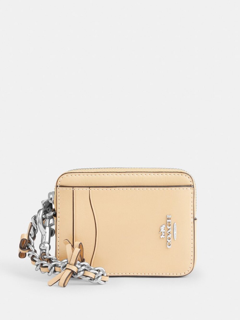 Coach Outlet Zip Card Case With Bows